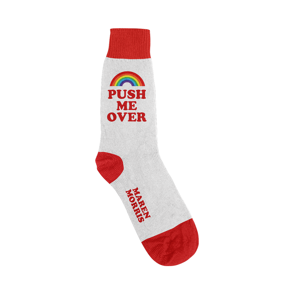 push me over socks