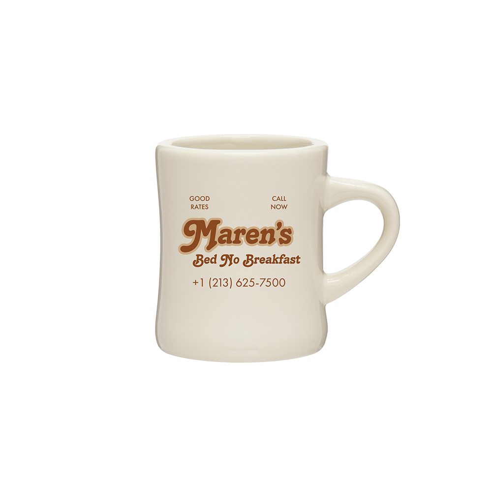 bed no breakfast mug