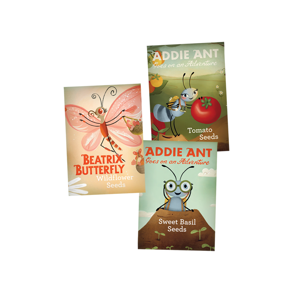 seed packet trio