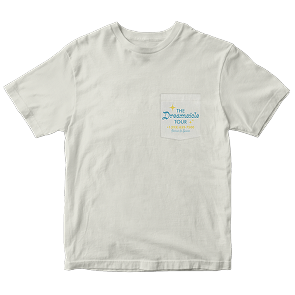 D R E A M S I C L E tour pocket tee