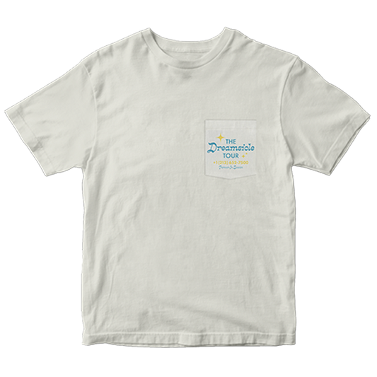 D R E A M S I C L E tour pocket tee