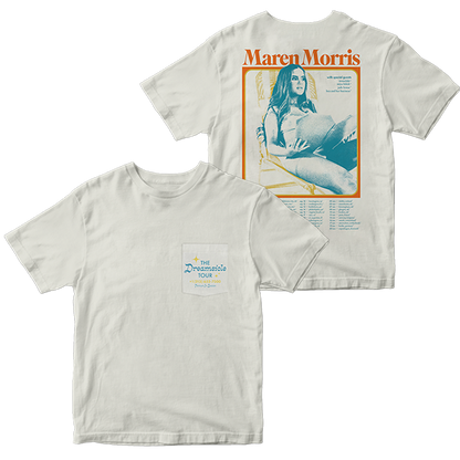 D R E A M S I C L E tour pocket tee