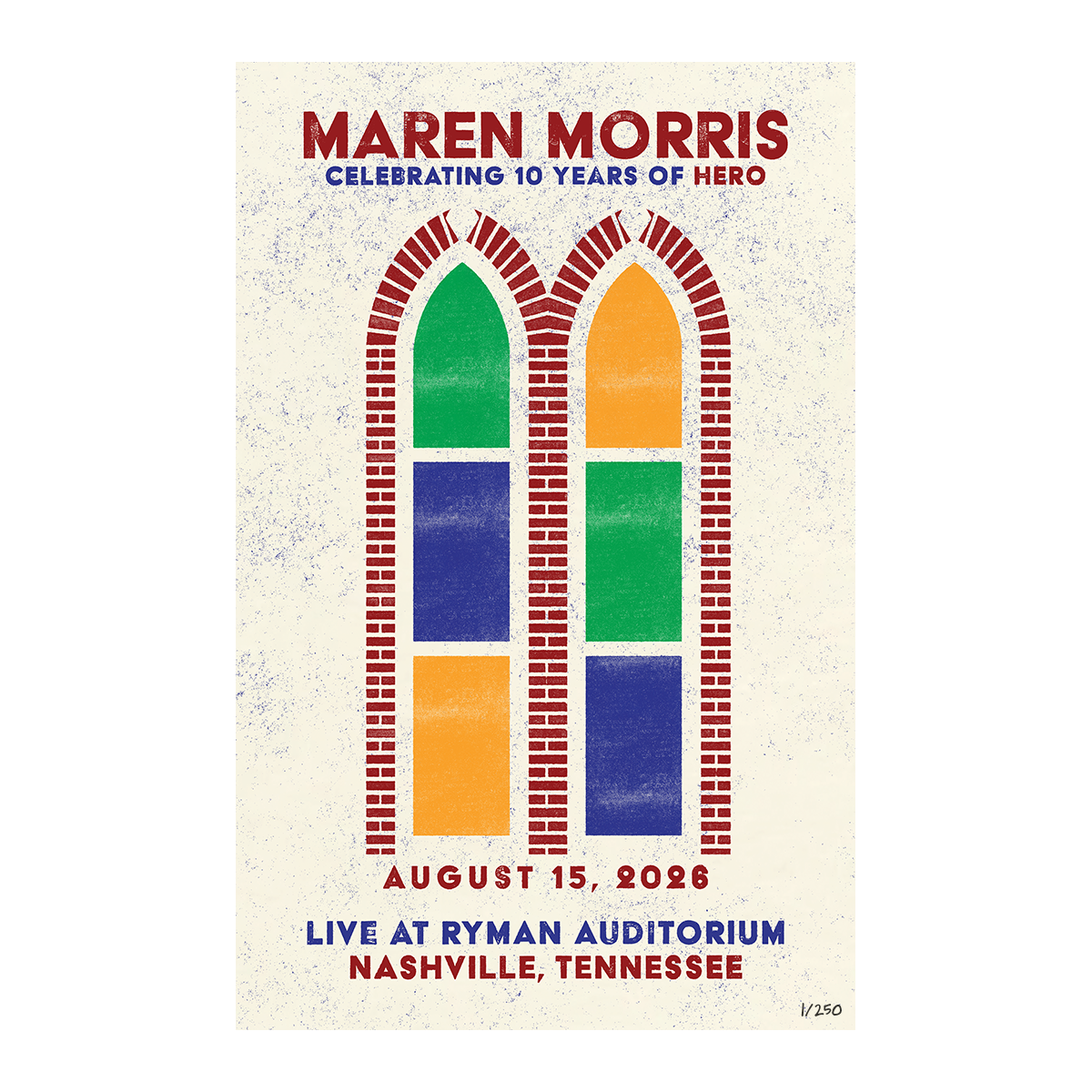 Live At Ryman Auditorium Poster