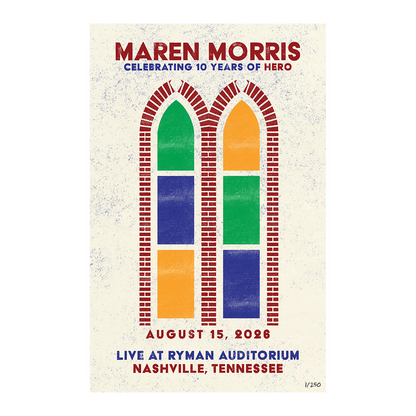Live At Ryman Auditorium Poster