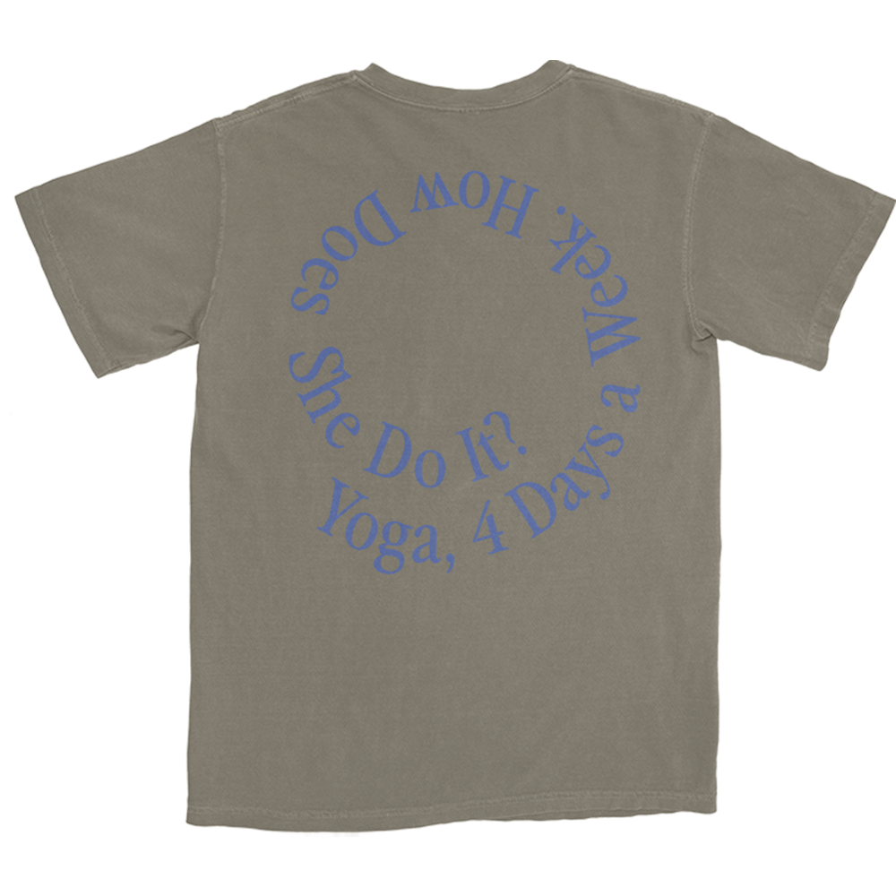 yoga 4 days a week tee