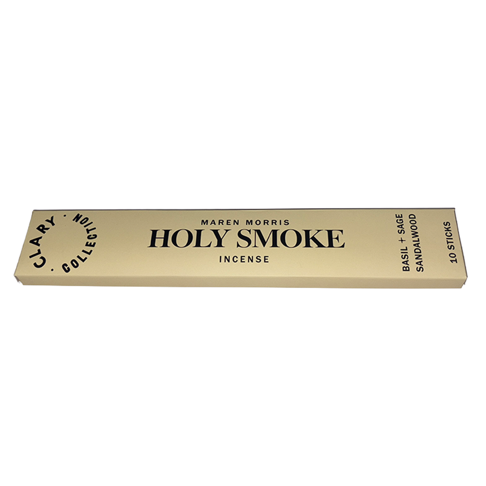 maren morris x clary collection holy smoke incense