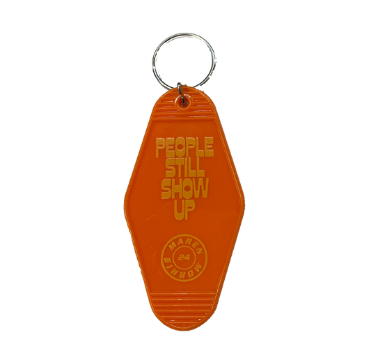 people still show up keychain