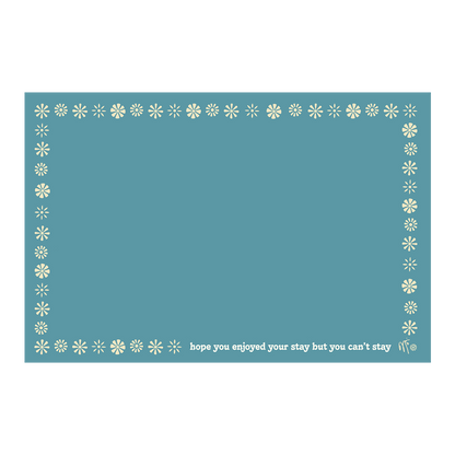 you can't stay pillowcase set